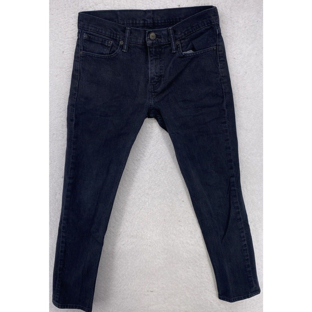Levi's 511 Slim Fit Jeans Mens 30x30 Dark Wash Blue Black Denim Stretch 04511
